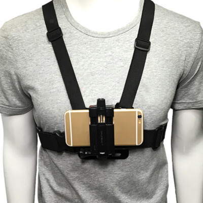Handys Brustgurt Halterungfit Einstellbarer Brustgurt Mount Harness Gurt