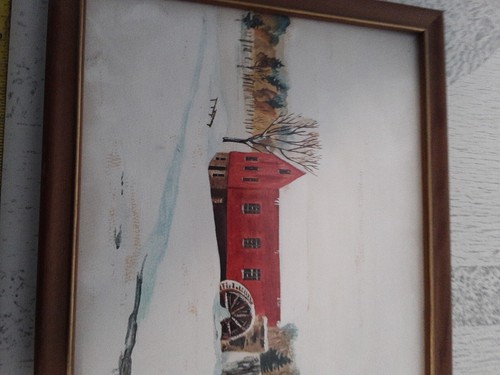 Vintage Signed Painting Or Picture in Frame 1972 - Picture 22 of 22