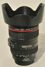 Camera Lens Novelty Mug with Cookie Holder Canina Canon EF 24-105mm Coffee Cup