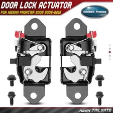 2x Rear Left & Right Tailgate Latch Lock Actuator for Nissan Frontier 2005-2019