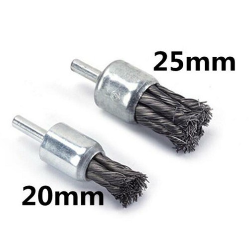 Disc brush steel wire stainless steel drill round brush wire brush eBay