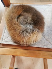 Vintage Selten! Echte Pelzmütze Pelzkappe Fellmütze Kappe Damen Gr. ca. 53cm