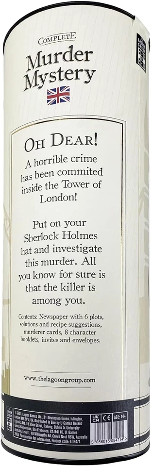 Murder Mystery Dinner Party Game - Murder Mystery at the Tower of London - Image 3 of 4