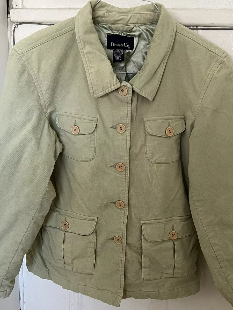 Light green hotsell corduroy jacket