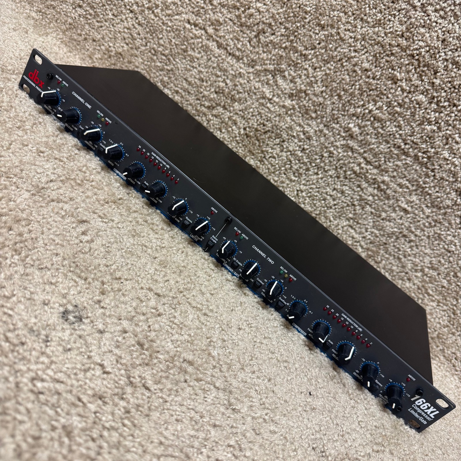 DBX 166XL D Compressor / Limiter / Gate