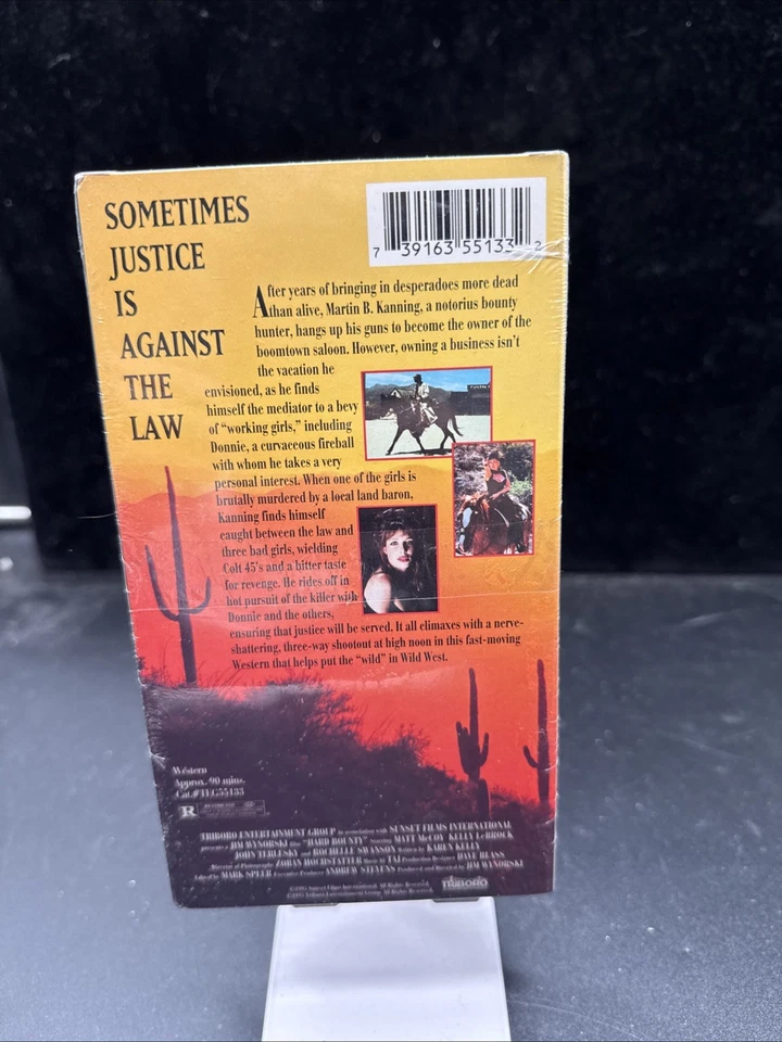 HARD BOUNTY Brand New VHS Sealed Promotional Screener! - Image 2 of 3