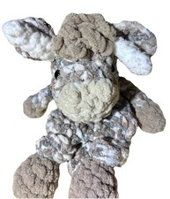 Handmade Crochet Longhorn Cow Cow Plush Stuffed Animal Soft