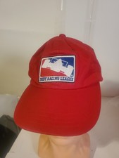 Vintage Indy Racing League Hat Red Outdoor Cap Adjustable Strapback IRL Logo