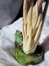 Rare Vintage Early Lorenzen Lantz Nova Scotia Clay Mushroom Clavaria Fumosa ’