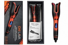 CHI Lava 1 Volcanic Ceramic Professional Spin N Curl Curling Iron New Open Box