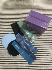 Yoga Starter Kit - 9-Piece Set with 2 Yoga Blocks, 5 Bands & 2 Floor Sliders