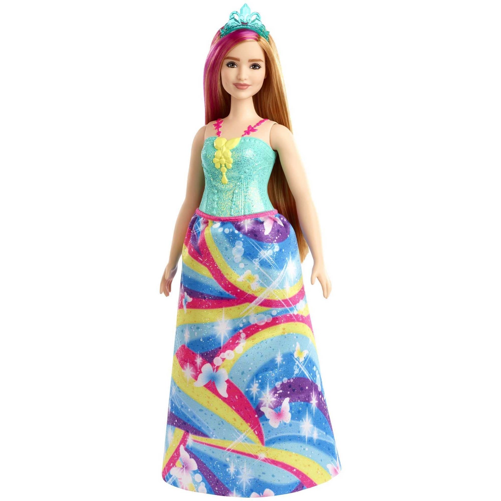 Кукла Barbie GJK16 - Принцесса из сказочной страны, рост около 30 см, светло-розового цвета