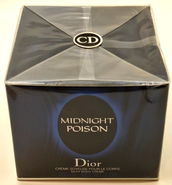 ❦POISON MIDNIGHT DIOR,SILKY BODY CREME,7oz.200ml.rare,original