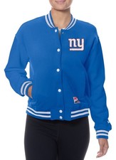 NWT New York Giants NFL Snapfit New Era Women's Bomber Jacket XL