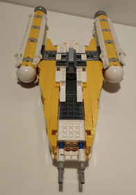 LEGO Star Wars Anakin's Y-Wing Starfighter (8037) 98% Complete 2009 Clone Wars