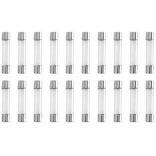 2X( 20pcs Fast Blow Glass Tube Fuse 8A 8 Amps 250V 6mm x 30mm M3Q4)2858