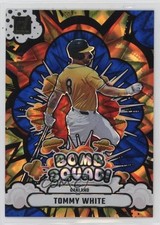 2025 Panini Donruss Bomb Squad Blue Xplosion 49/49 Tommy White #16 1co7