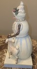 Retired Jim Shore Warm Winter Kindness Woodland Animals Snowman  2014 Figurine  — photo 5