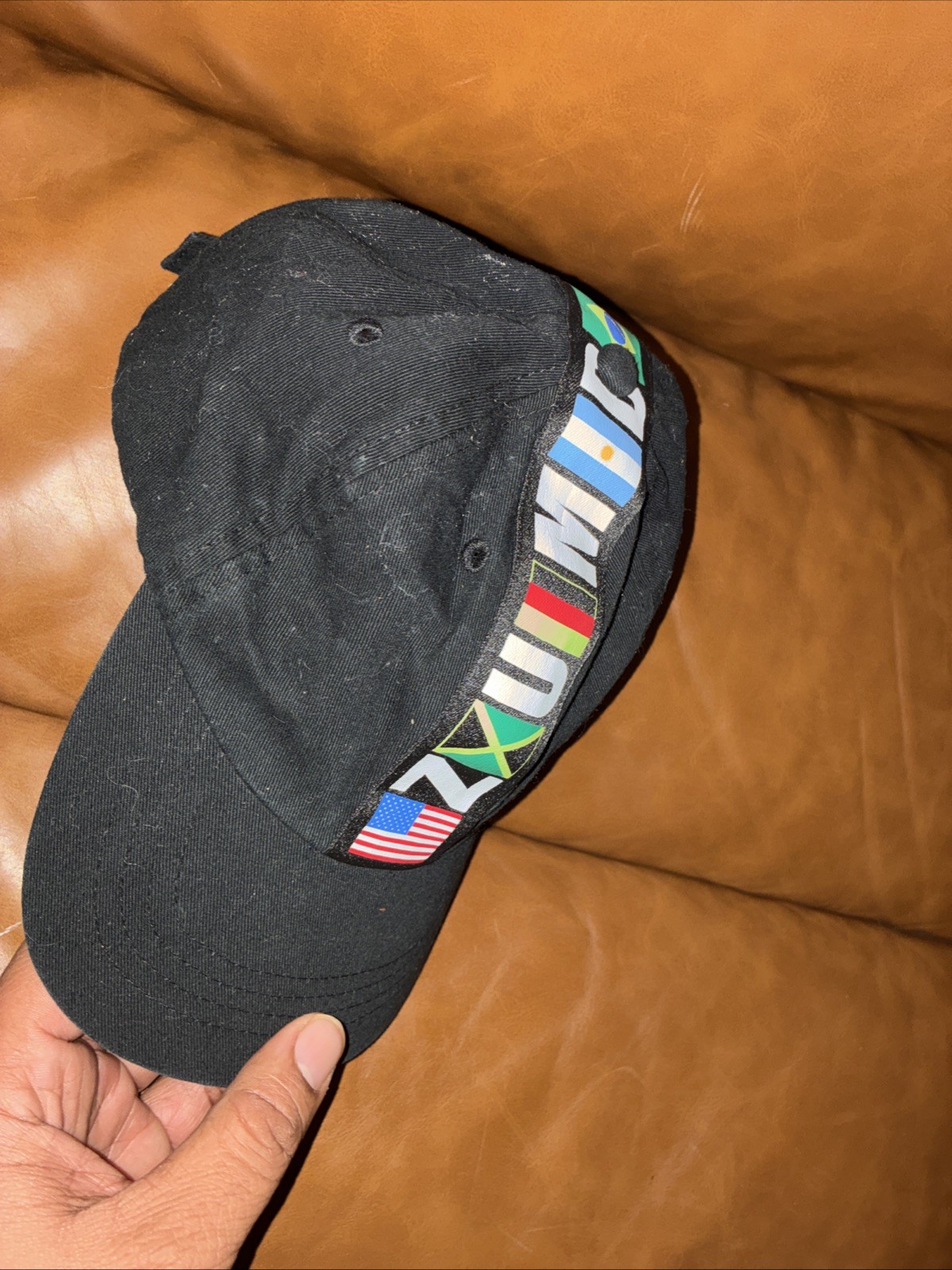 Zumba Performance Hat Black Adjustable Strapped - image 4