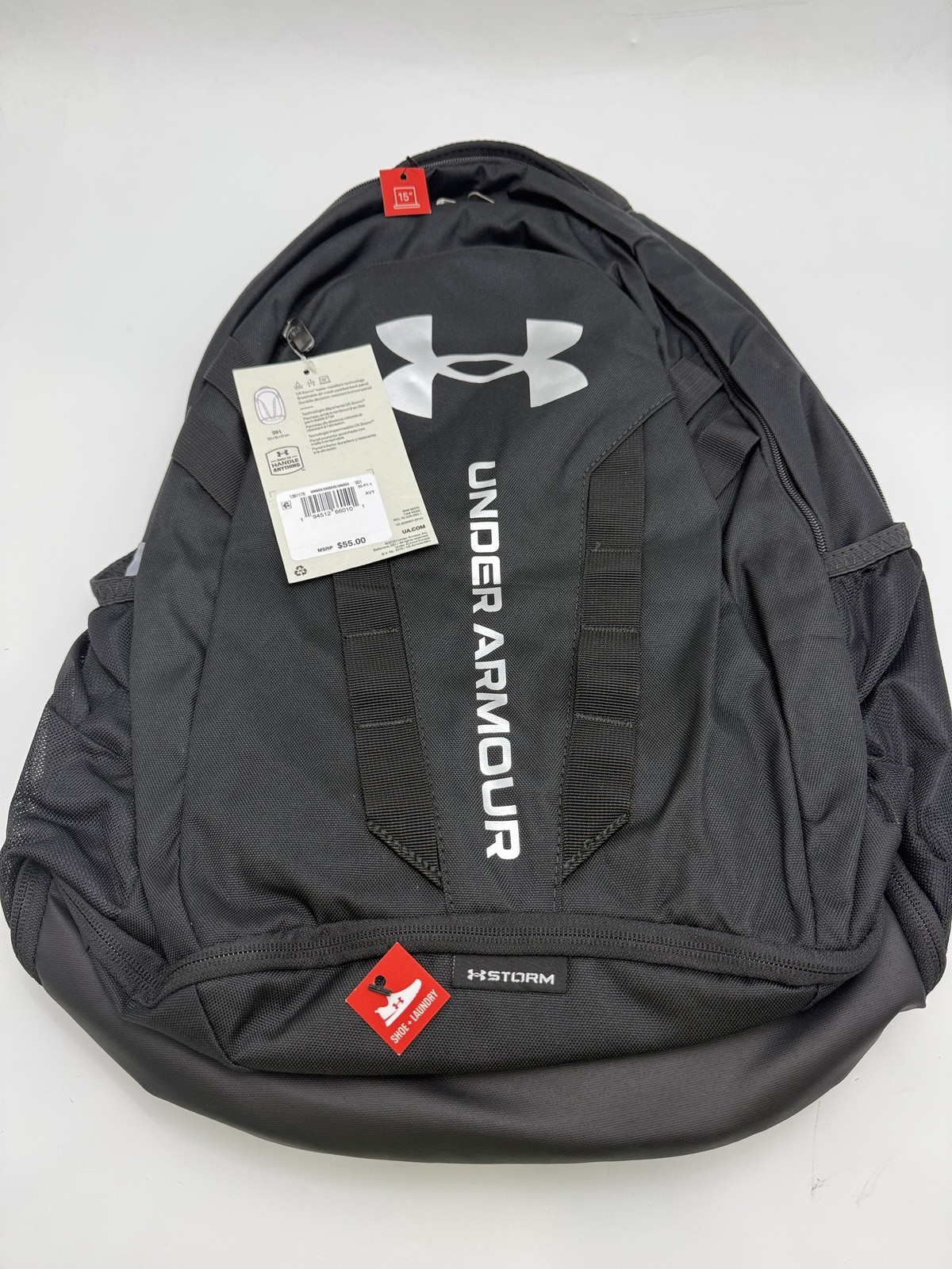 РЮКЗАК UNDER ARMOUR HUSTLE 50 1361176 - ЧЕРНЫЙ 14590₽