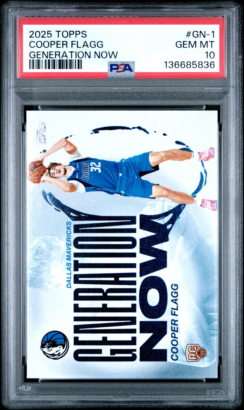 2025 TOPPS GENERATION NOW #GN-1 COOPER FLAGG PSA 10