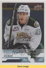 2018-19 Upper Deck CHL Silver Connor Dewar #45 READ 1d0j