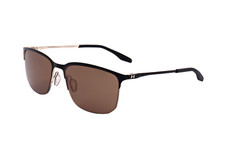 Under Armour Men's 57mm Black Gold Sunglasses UASTREAK-G-2M2-57