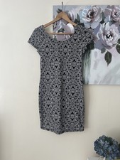 New Look Aztec Patterned Bodycon Dress Size 12 Spring summer