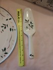 Christopher Stewart 13" Bone China Cake Plate and accompanying cake server.  — photo 9