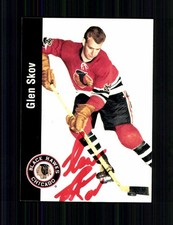 Glen Skov NHL USA Traiding Card Original Signiert  + A 250254