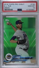 2018 Topps Pro Debut Green 16/99 AJ Puk #194 PSA 10 GEM MT 8d2