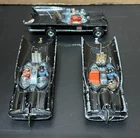 3x Vintage Original Corgi 267 Batmobile with Tow Hitch & Batman & Robin Figures