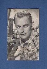 ALAN LADD, Actor ~ 1940-50s Exhibit Supply Co/ESCO | --MADE IN USA card