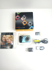 Kodak EasyShare M530 12MP 3x Optical Zoom Auto Focus Point  Shoot Blue Black