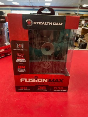 Stealth Cam FUSION MAX 36MP 80ft Range Cellular Trail Camera STC-FXWTX**NIB**