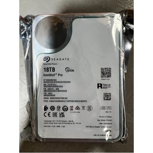 Seagate ST6000NT001 6TB IRONWOLF PRO ENTERPRISE NAS VIDEO PROD RAID STORAGE