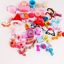 Random 15Pcs Collectible LPS Accessories For Littlest Pet Shop Toy Dog Cat Doll