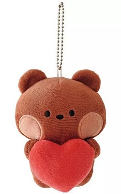 Keychain (1)bnini Connected Pitatto Mascot ''LINE FRIENDS minini''