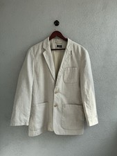 Camel Active Linen and Cotton Summer Grey Blazer Jacket Men Casual 52