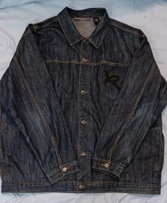 Rocawear Denim Jacket Mens Size 3XL