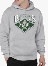 Junk Food Milwaukee Bucks NBA Hooded Sweatshirt Unisex Court Classic 3XL