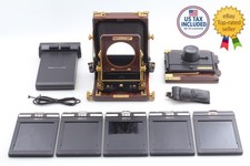 New Bellows N Mint w/Loupe Wista Field 45DX 4x5 Large Format Camera From JAPAN