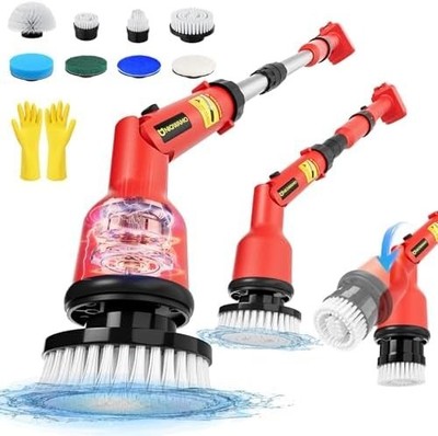 Electric Spin Scrubber for Milwaukee M18 Battery (Battery Not Included)
