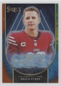 2023 Panini Select Neon Icons Tie-Dye Prizm /25 Brock Purdy #NI-BPU
