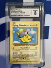 2016 Pokemon Flying Pikachu Evolutions 110/108 Cgc 8