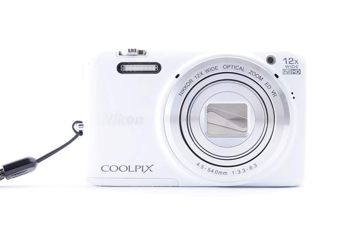 Nikon Coolpix S6800 White Excellent+5 16.0MP Digital Camera Z1613