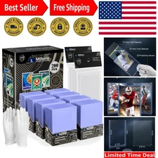 400  Card Sleeves & Top Loaders Set - Ultimate Protection for Collectors