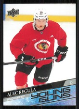 2020-21 Upper Deck #478 Alec Regula Young Guns RC