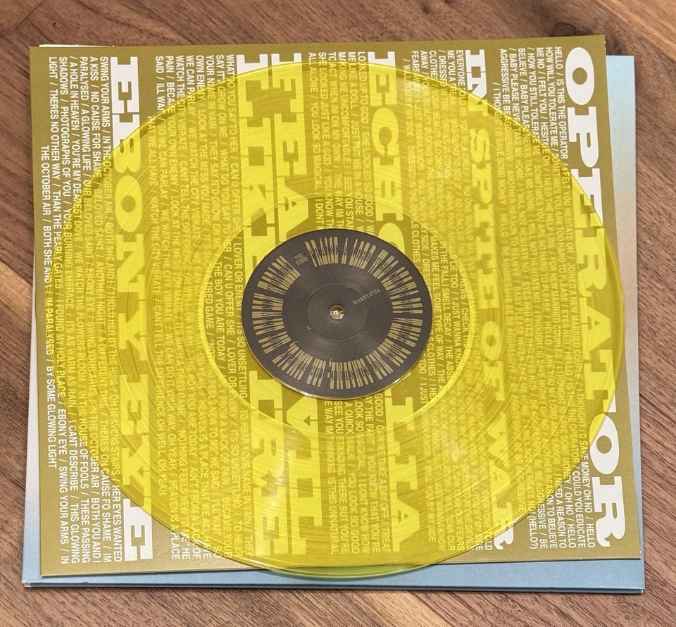 Yves Tumor Praise A Lord Who Chews... Yellow Vinyl NM - Image 4 of 4