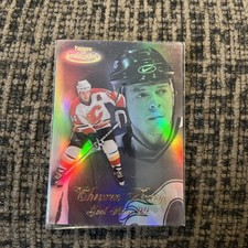 1998-99 Topps Gold Label Goal Race 99 Black #7 Theo Fleury